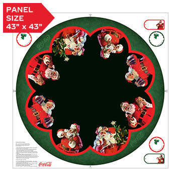 Coca-Cola® Christmas Treeskirt Panel