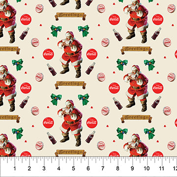 Coca-Cola® Christmas / Greetings in Taupe