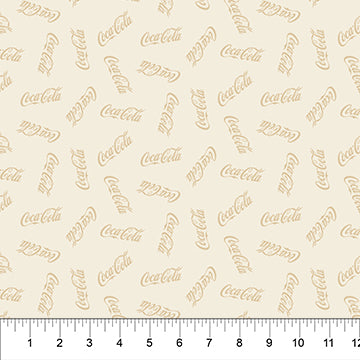 Coca-Cola® Christmas / Logo Toss in Taupe