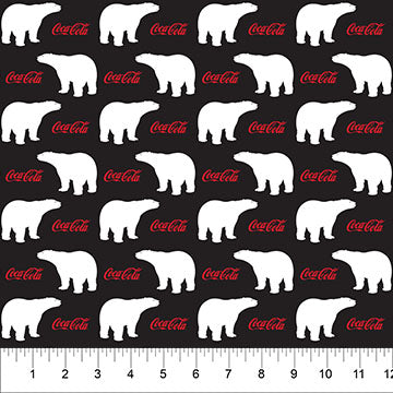 Coca-Cola® Polar Winter / Stacked Bear in Black