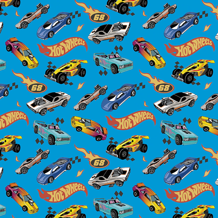 Hot Wheels™ Made to Race / Race Cars on Blue