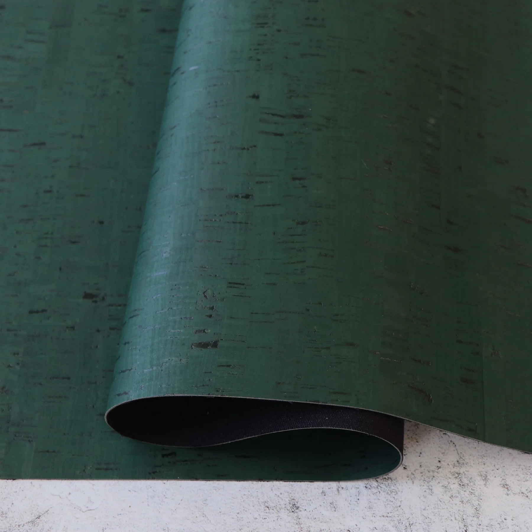 Precut Rustic Malachite Cork Fabric