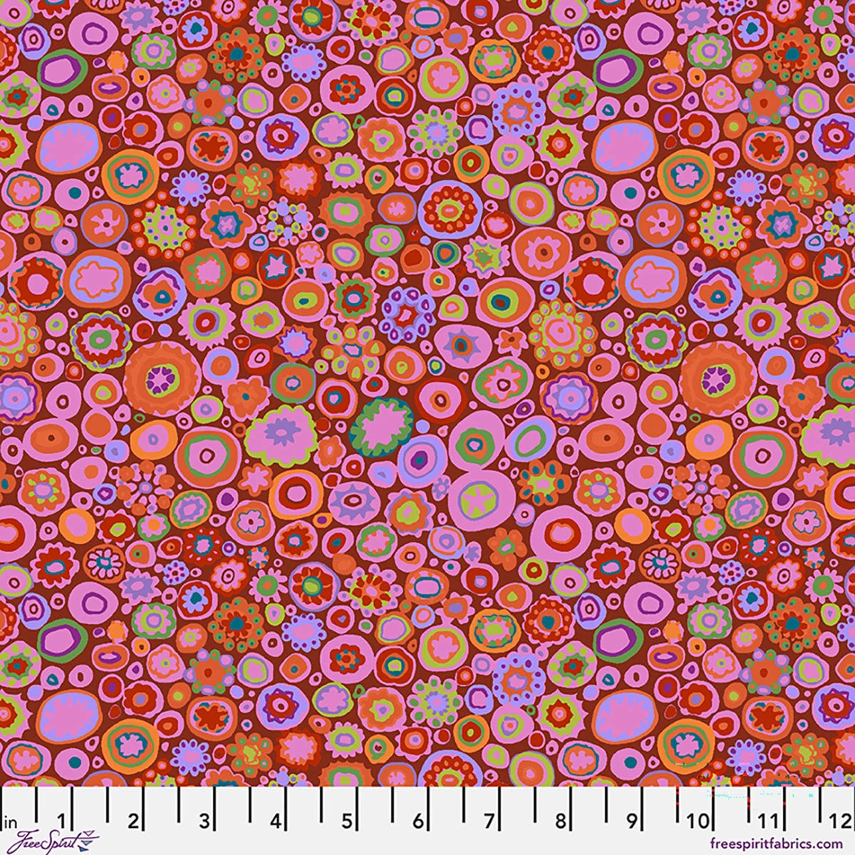 Kaffe Fassett Cotton Lawn / Paperweight in Paprika