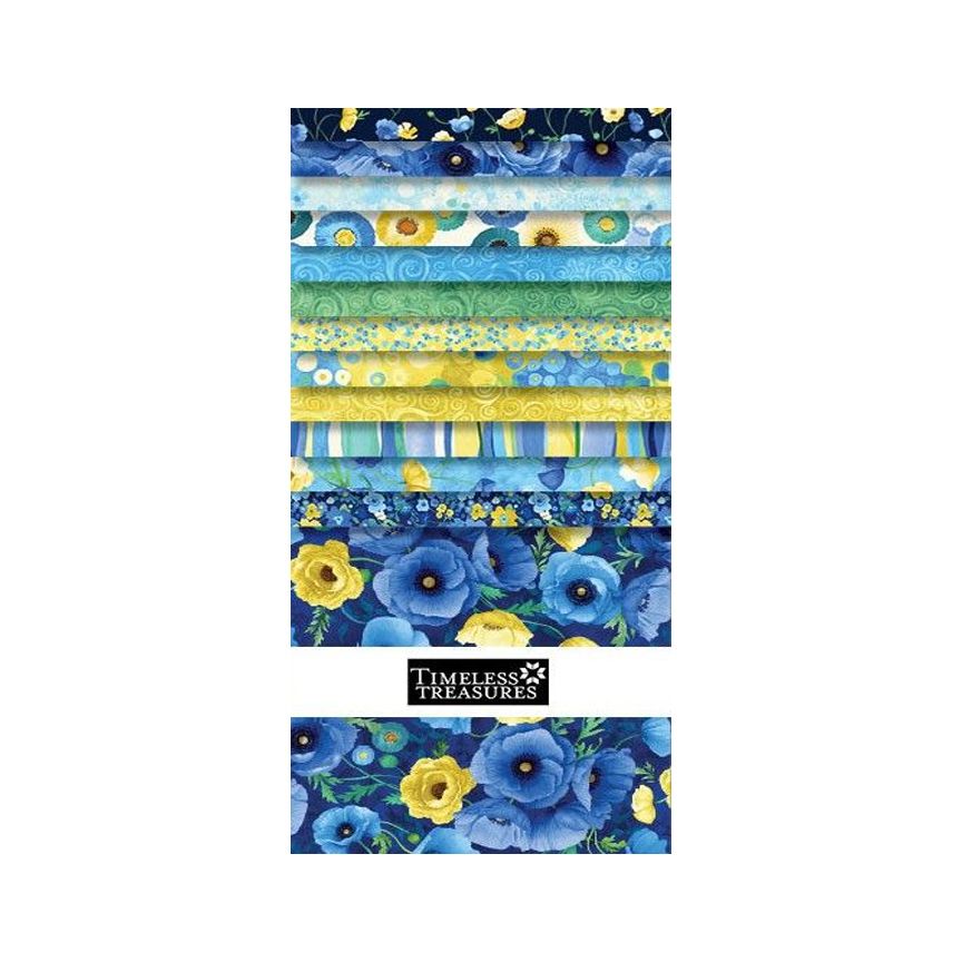 Poppy Serenade 10" Squares