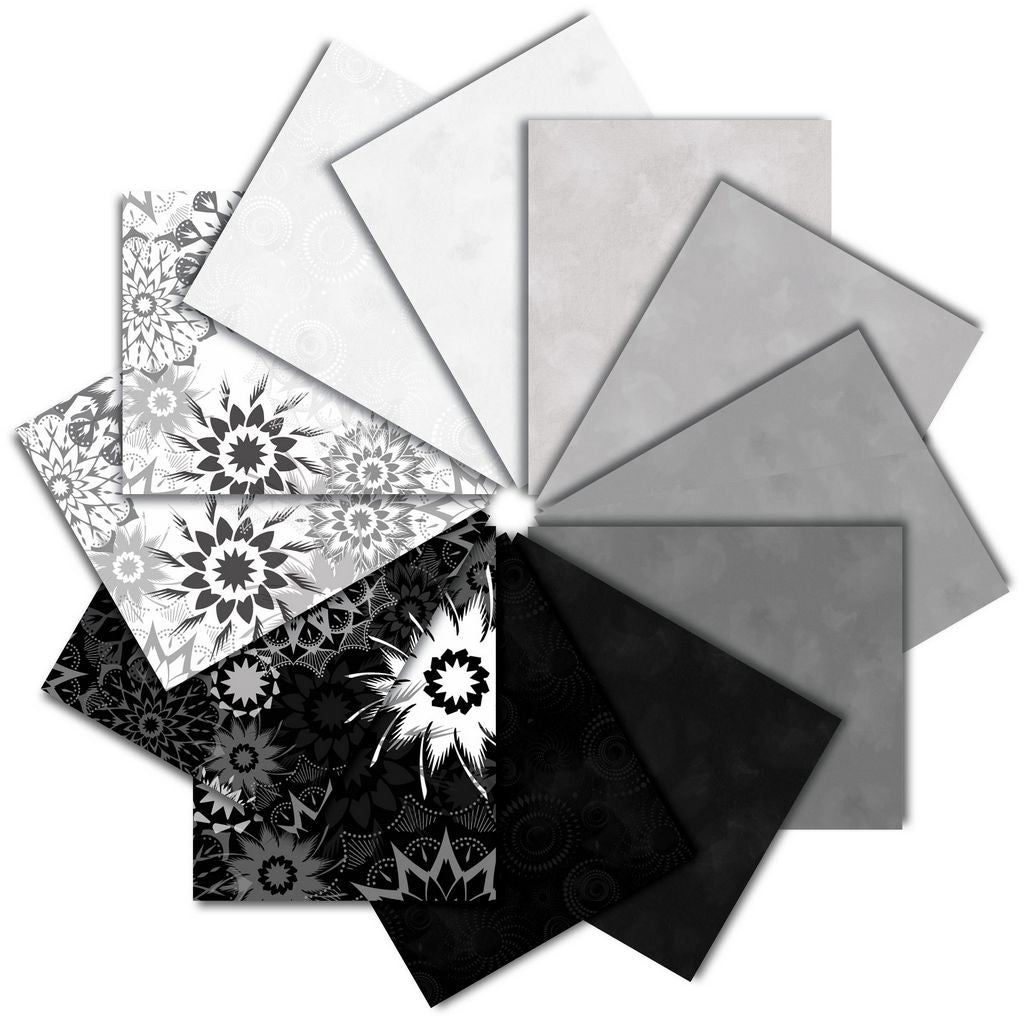 Colorstock Fat Quarter Bundle in Noir