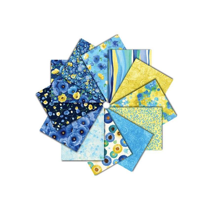 Poppy Serenade Fat Quarters