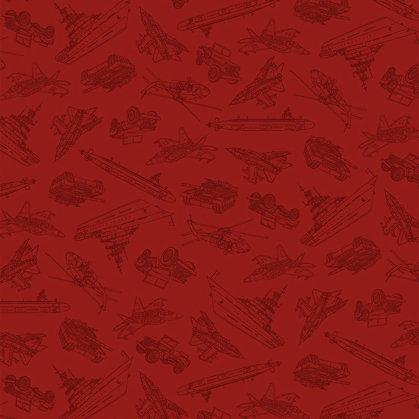 Path To Freedom / Military Convoy in Crimson