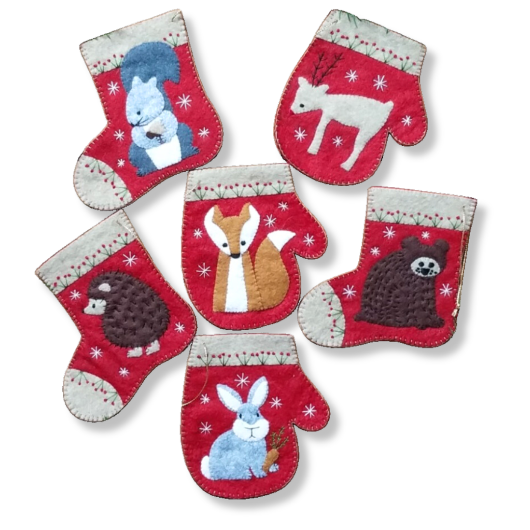 Christmas Critters Ornament Kit