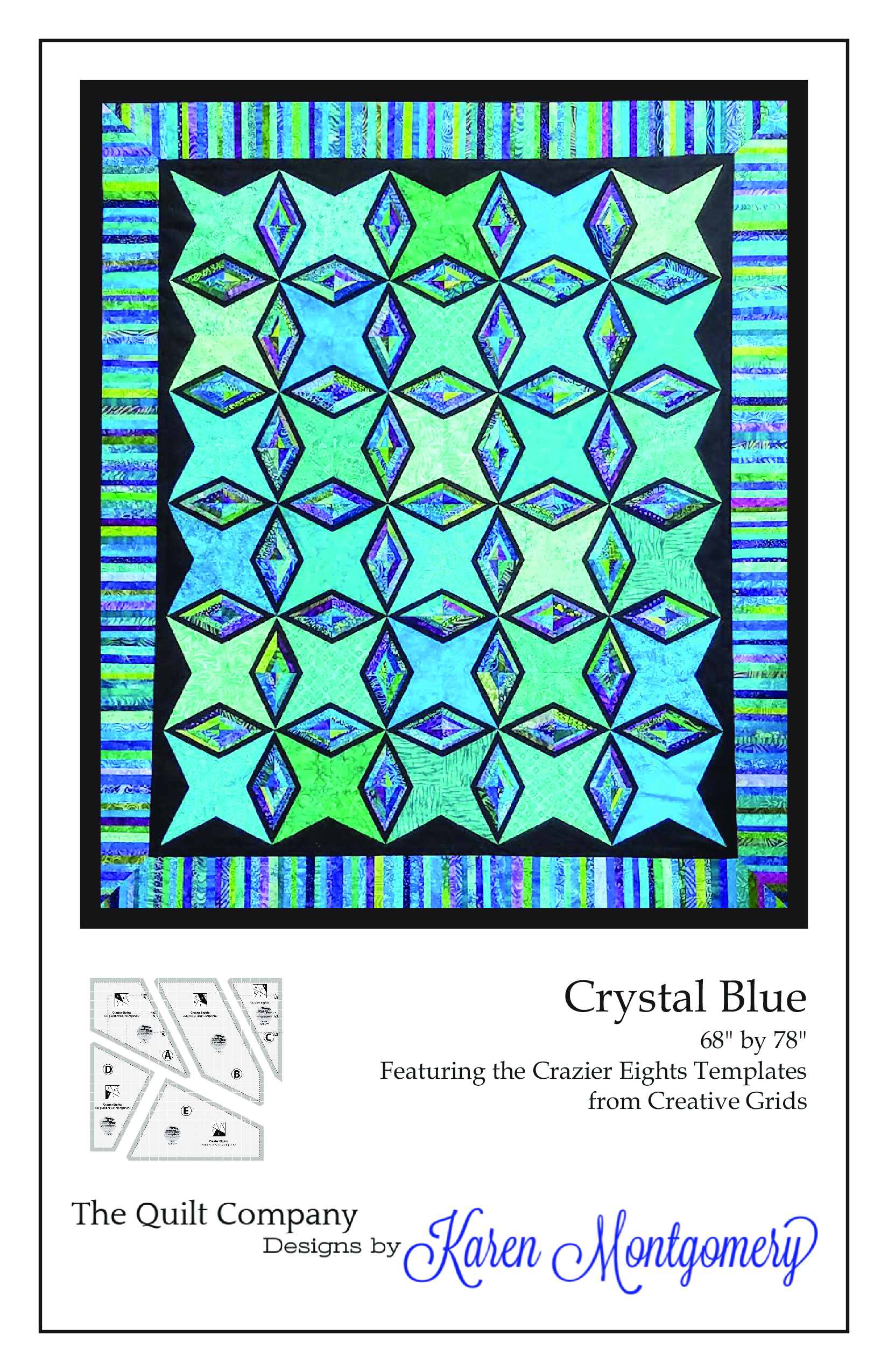 Crystal Blue Pattern