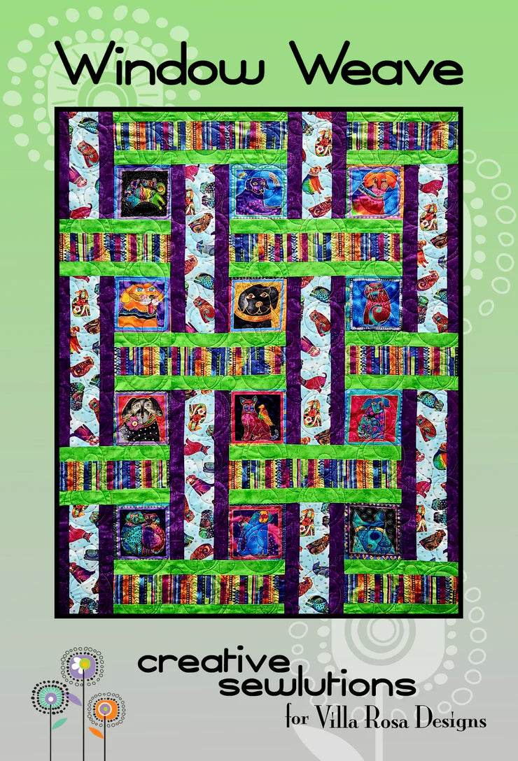 Window Weave Pattern Card