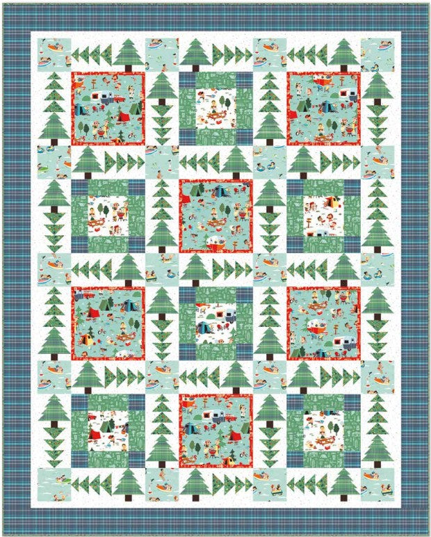 Camping Adventures Quilt Kit