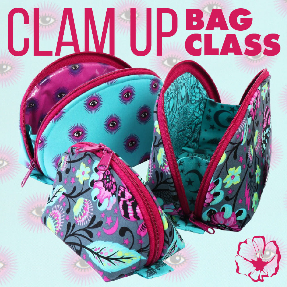 Clam Up - Beginner Bag Class