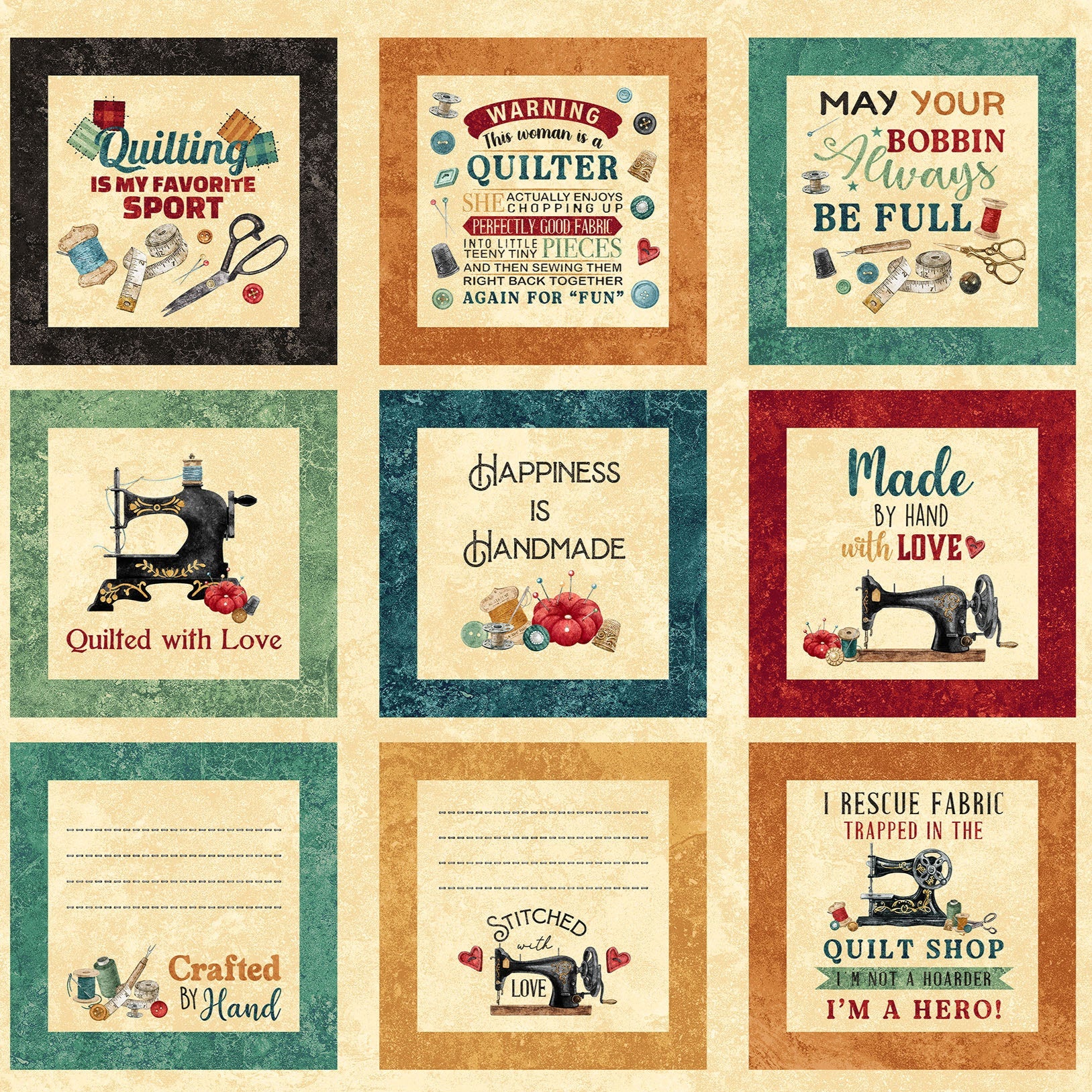 Stitchin' / Blocks Panel