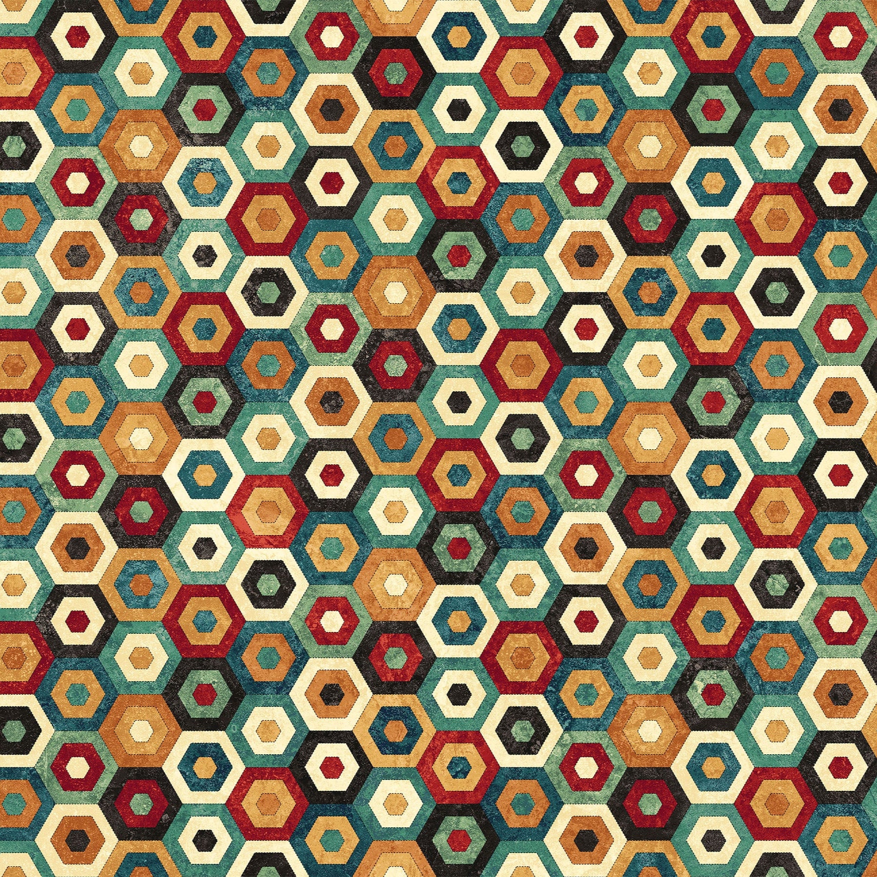 Stitchin' / Hexie Quilt