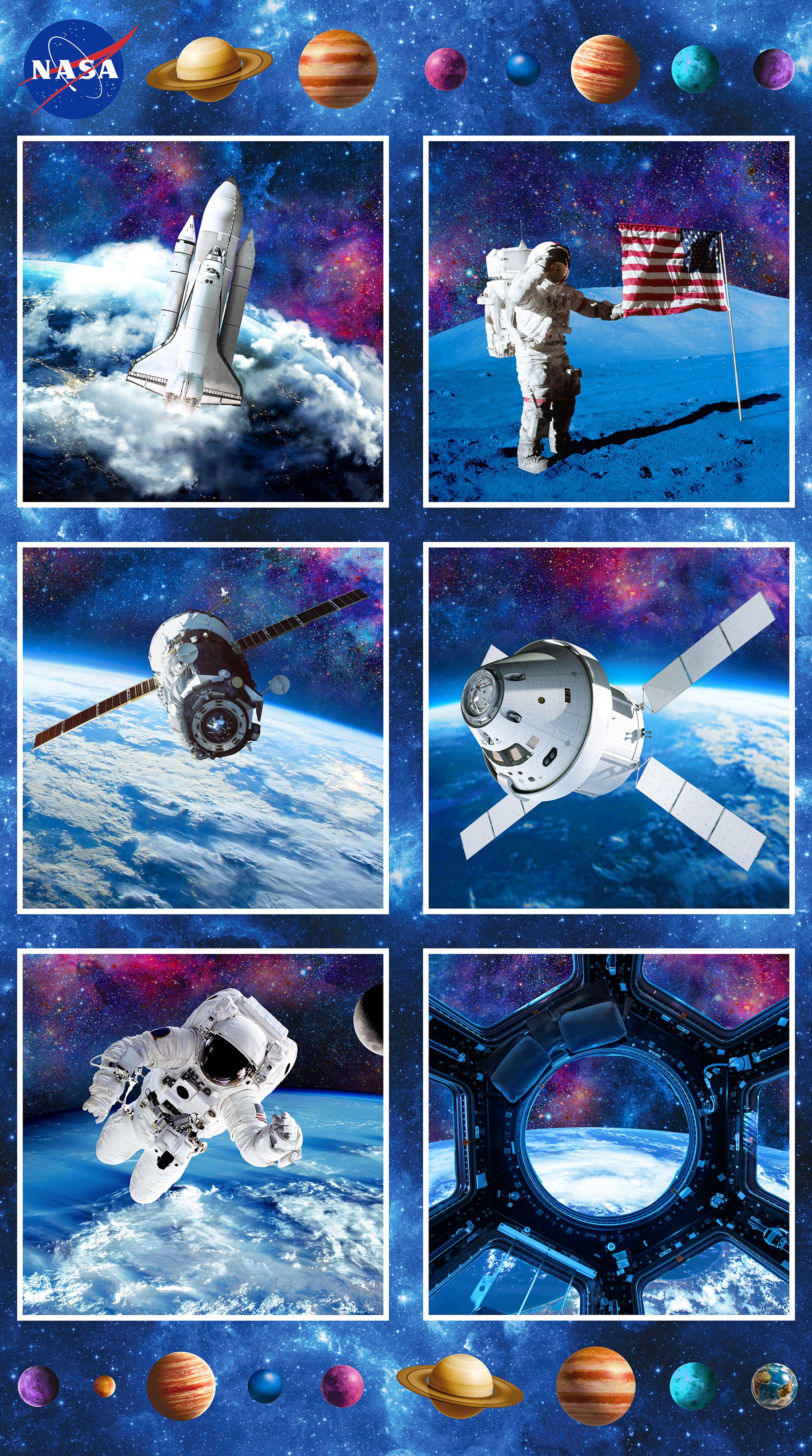 Space Odyssey Block Panel