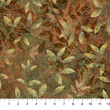 Organics - Stonehenge / Leaves in Dark Rust