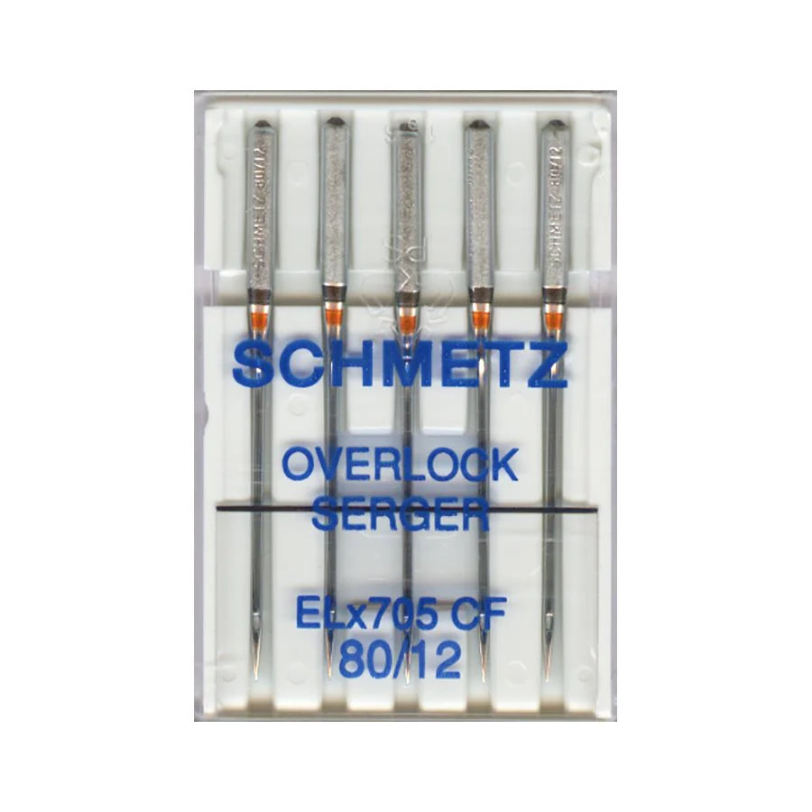 80/12 Chrome Serger Needles