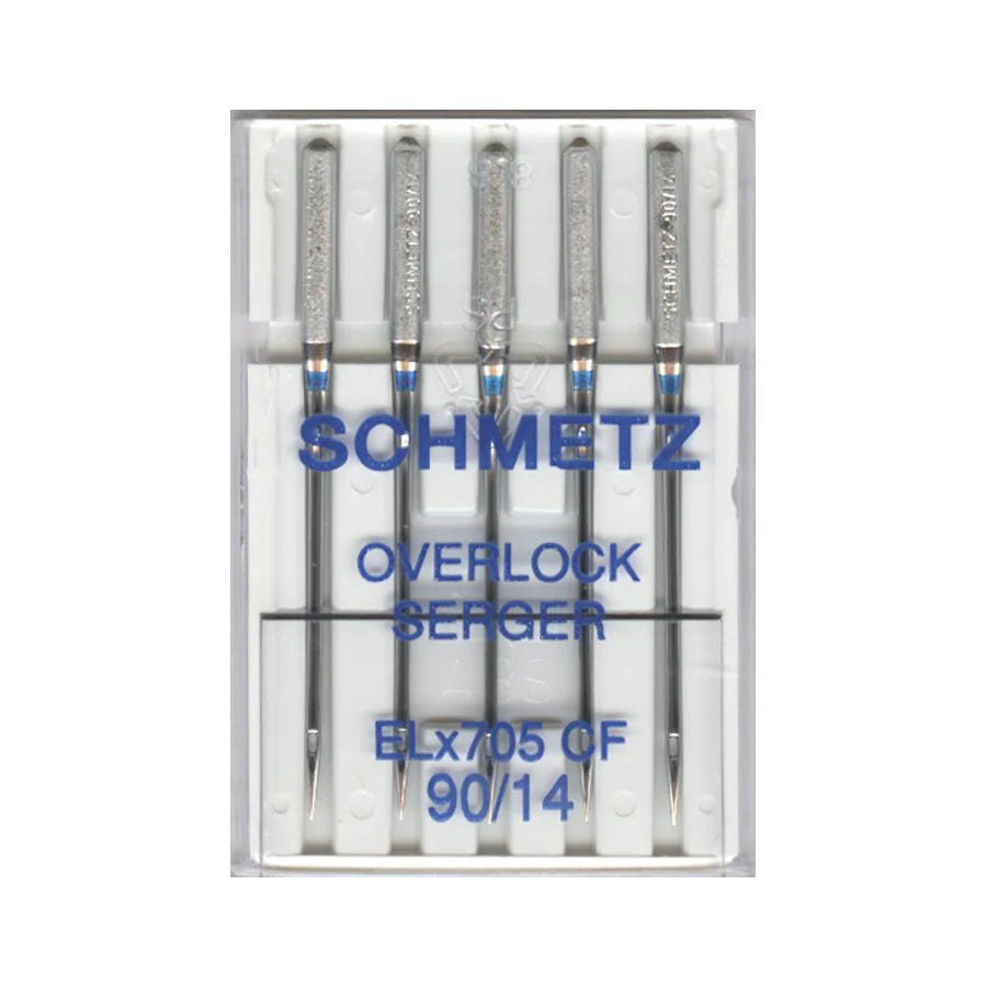 90/14 Chrome Serger Needles