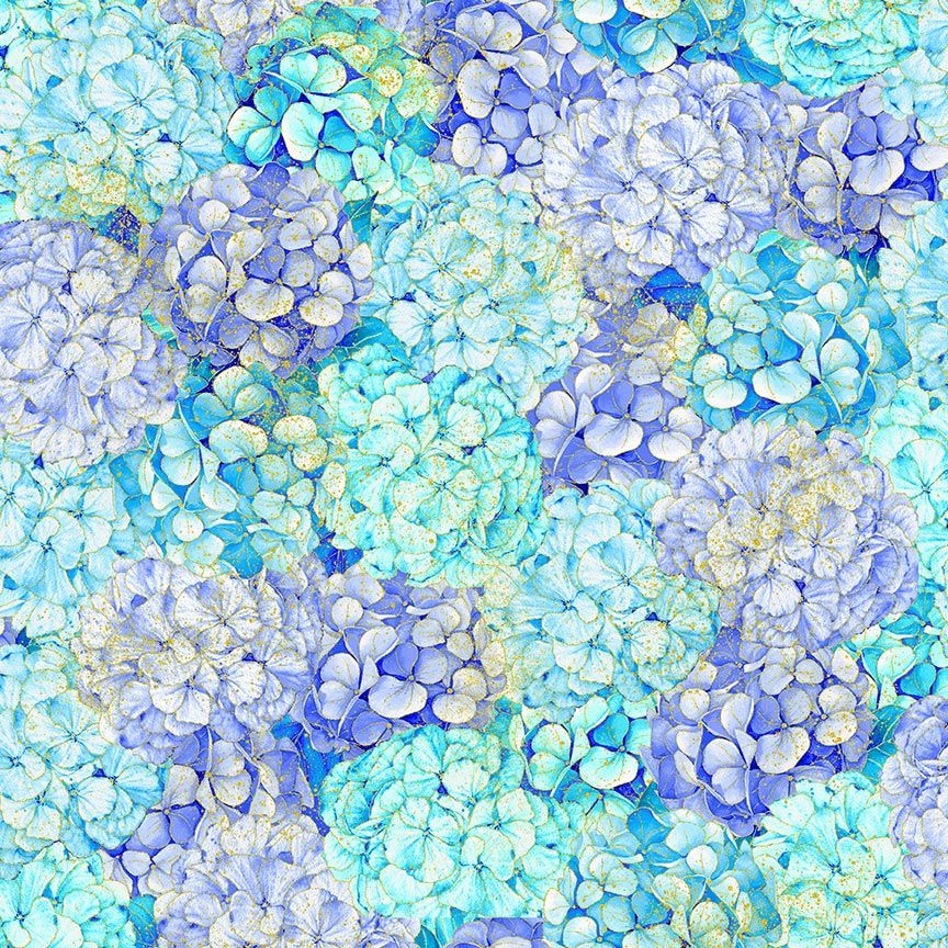 Escapade / Packed Hydrangea in Blue