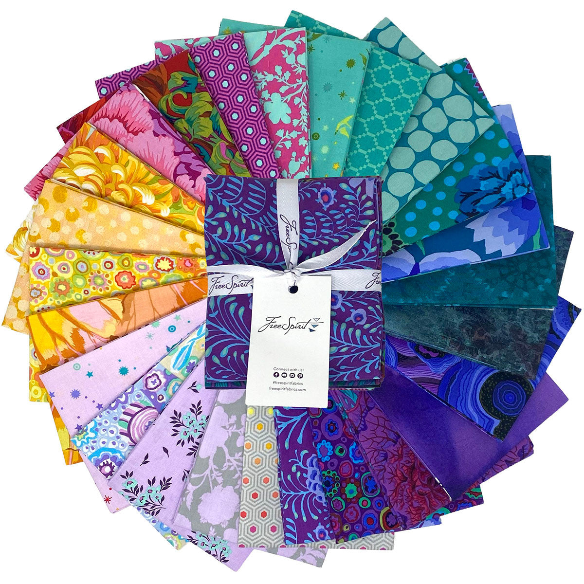 FreeSpirit 25th Anniversary Fat Quarter Bundle