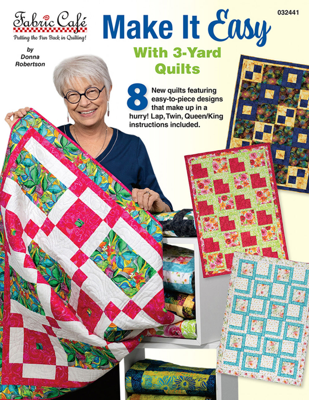 Make It Easy With 3-Yard Quilts Pattern Book