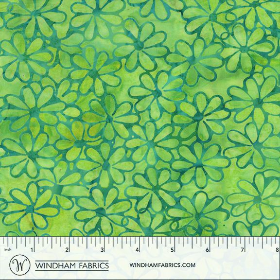 French Rose / Meadow in Mint