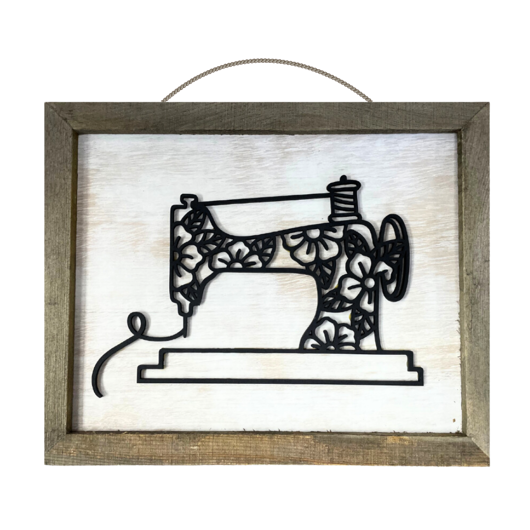 Sewing Machine Wall Art