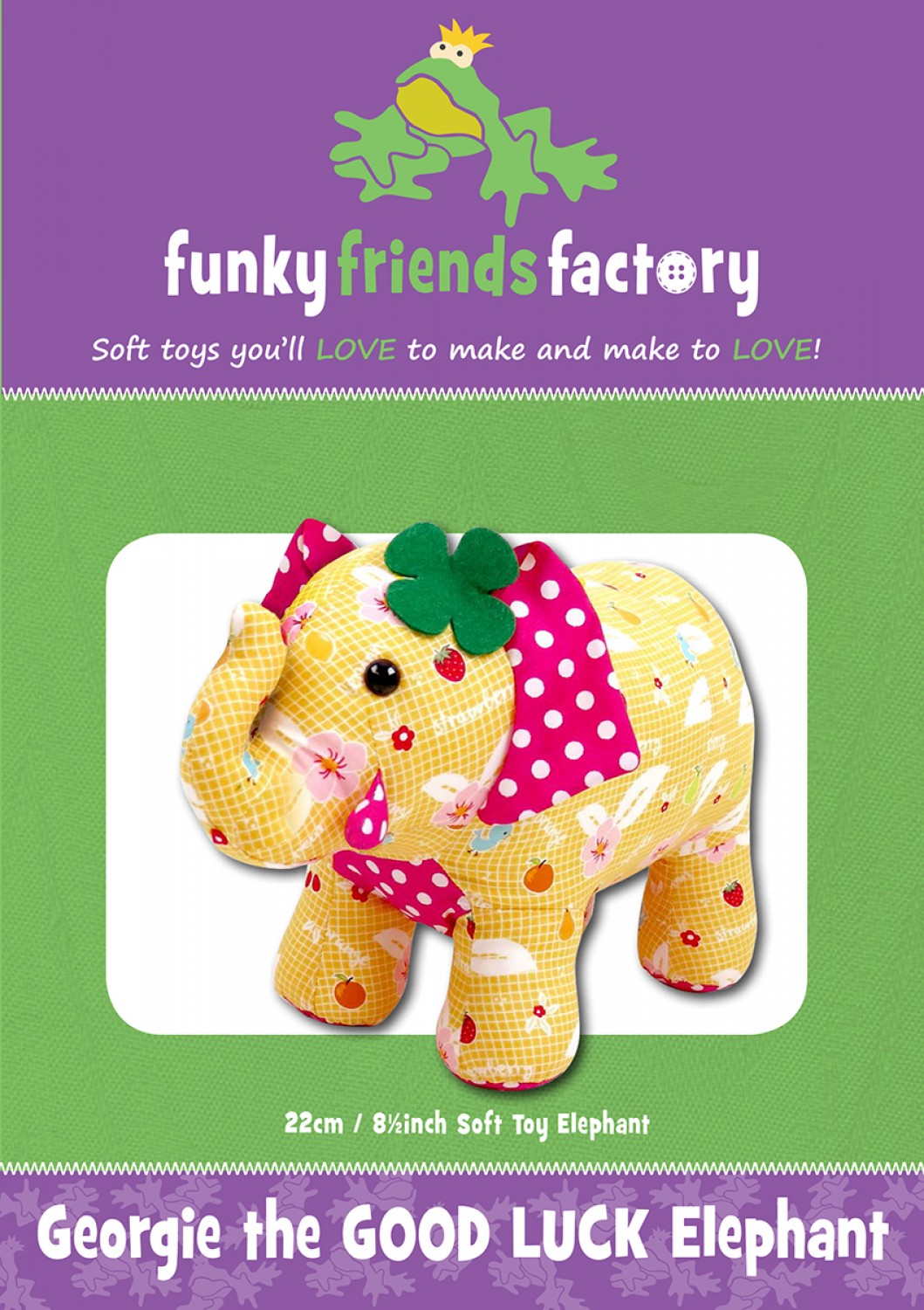 Georgie The Good Luck Elephant Pattern