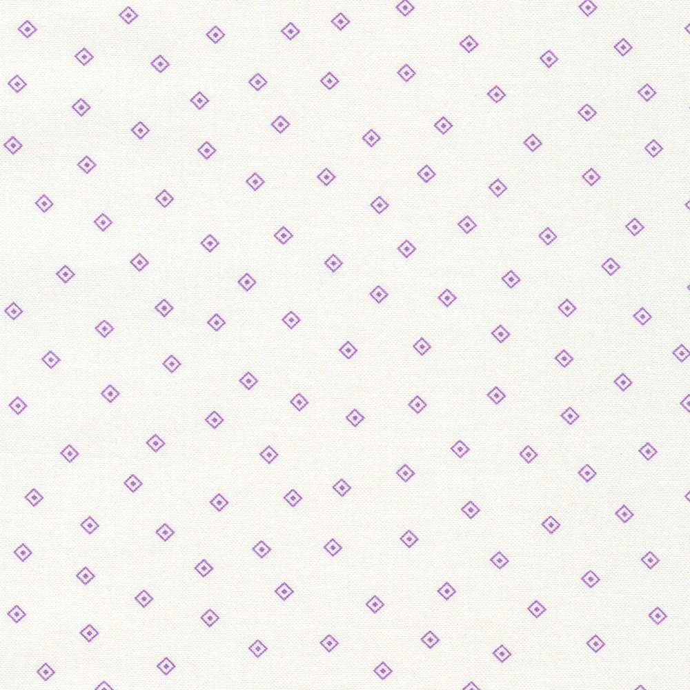 Hints of Prints / Purple Diamonds