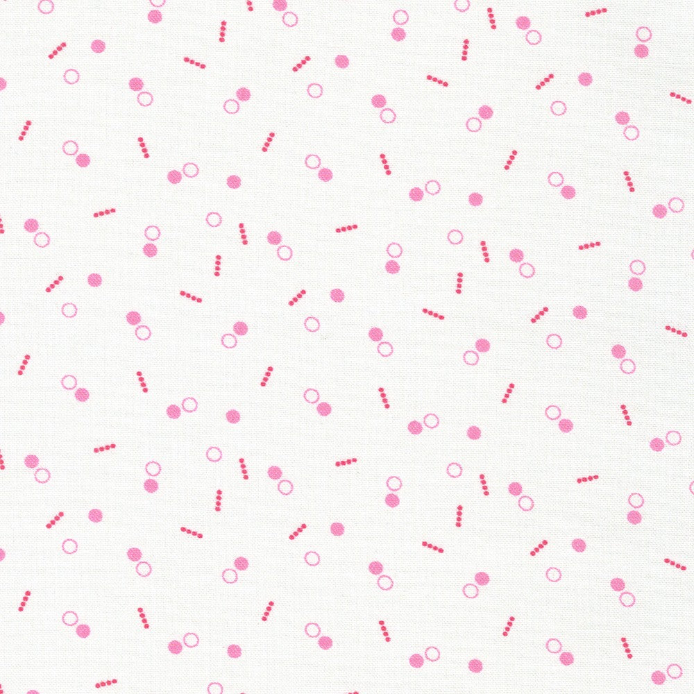 Hints of Prints / Pink Circles & Dots