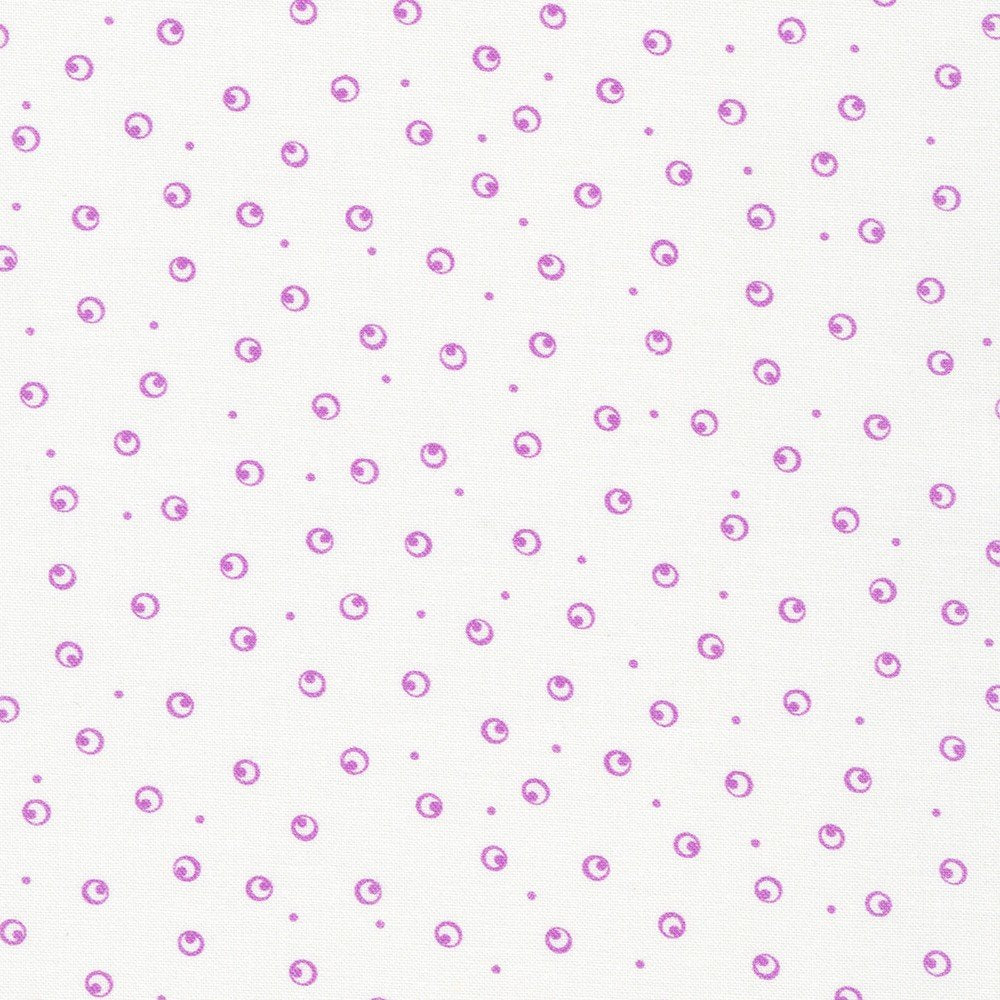 Hints of Prints / Purple Circles