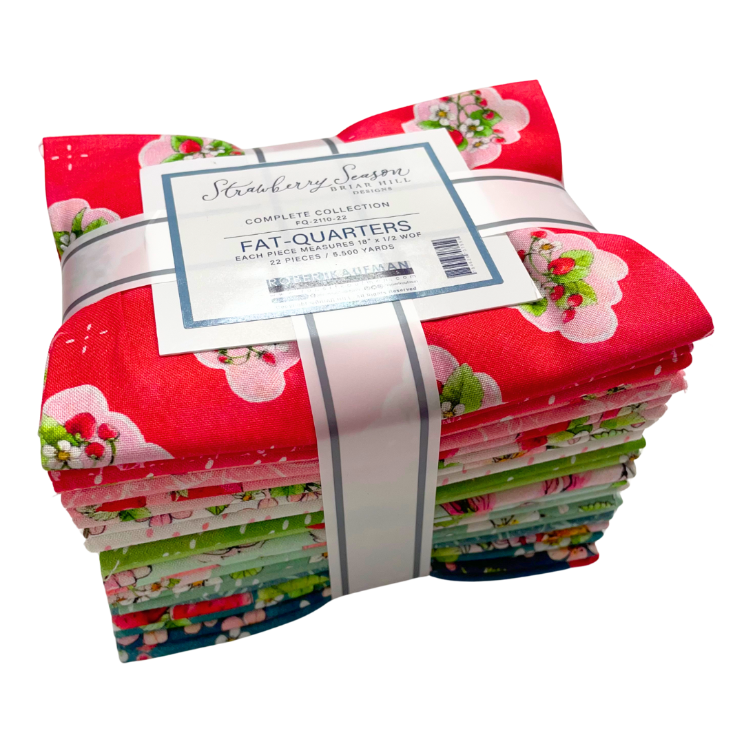 Strawberry Season Fat Quarter Bundle