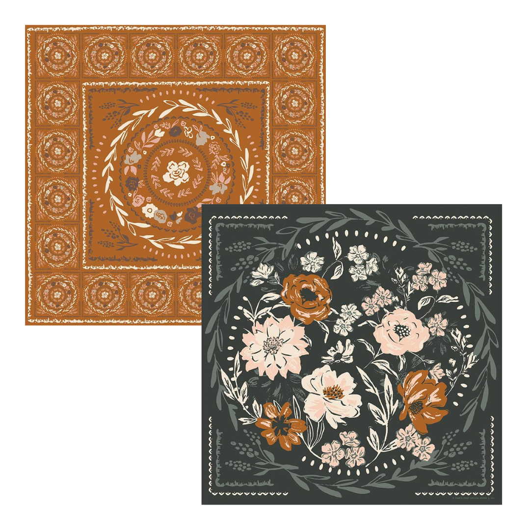 Foraged, Found & Hand Me Down Bandana Set