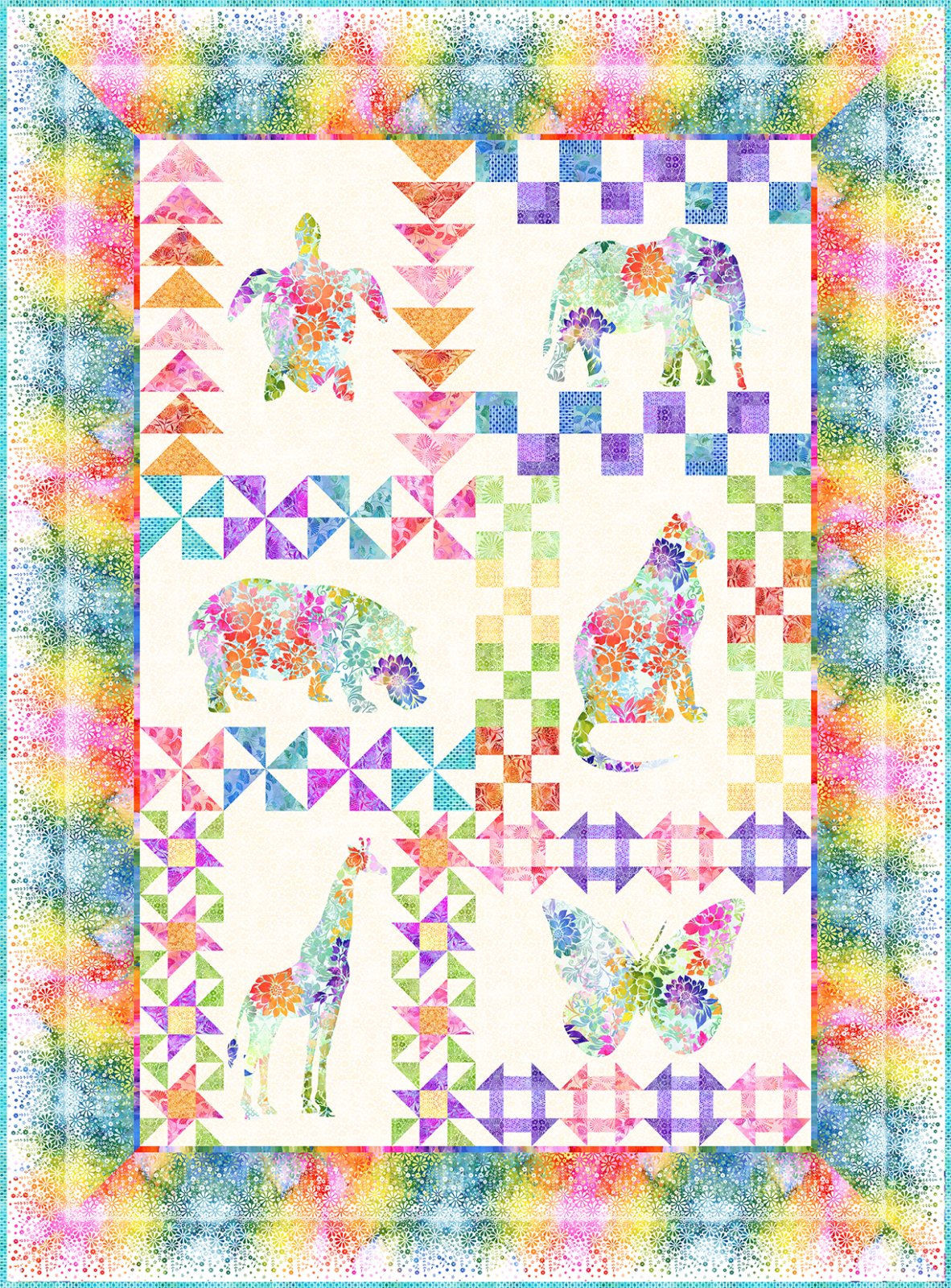 Felicity Menagerie Quilt Pattern