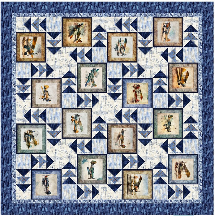 Wing It Quilt Kit — Poppy Quilt N Sew