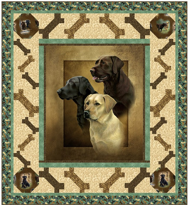 For The Love of Labs Quilt Kit