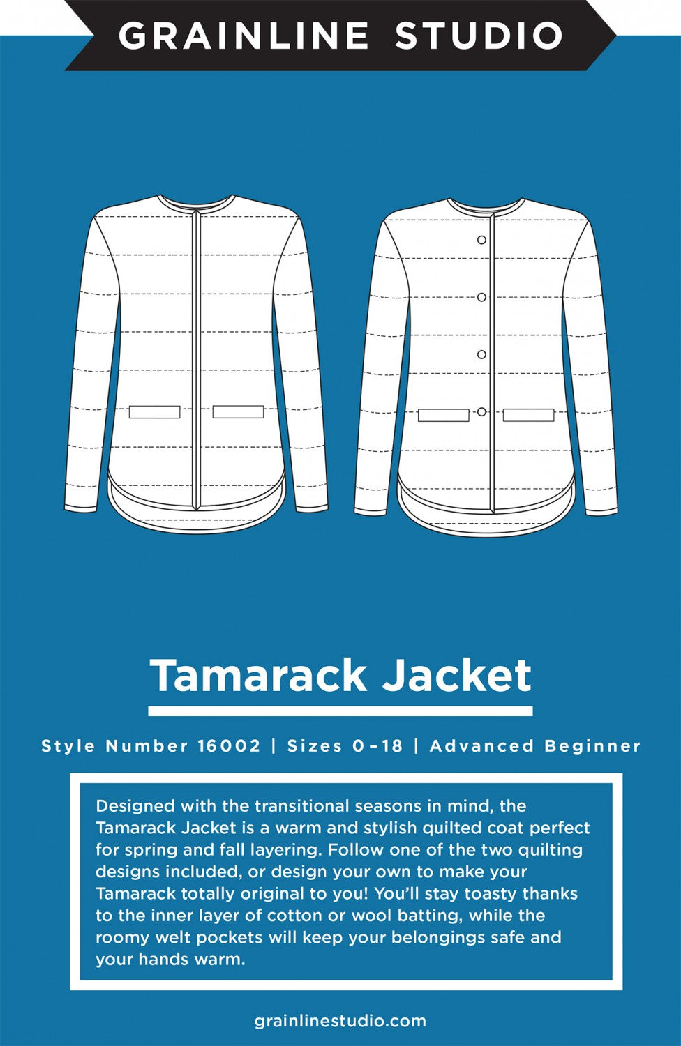 Tamarack Jacket Pattern