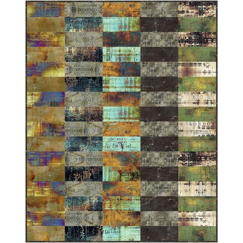 Tim Holtz's Geneva Spark Pack Quilt Kit