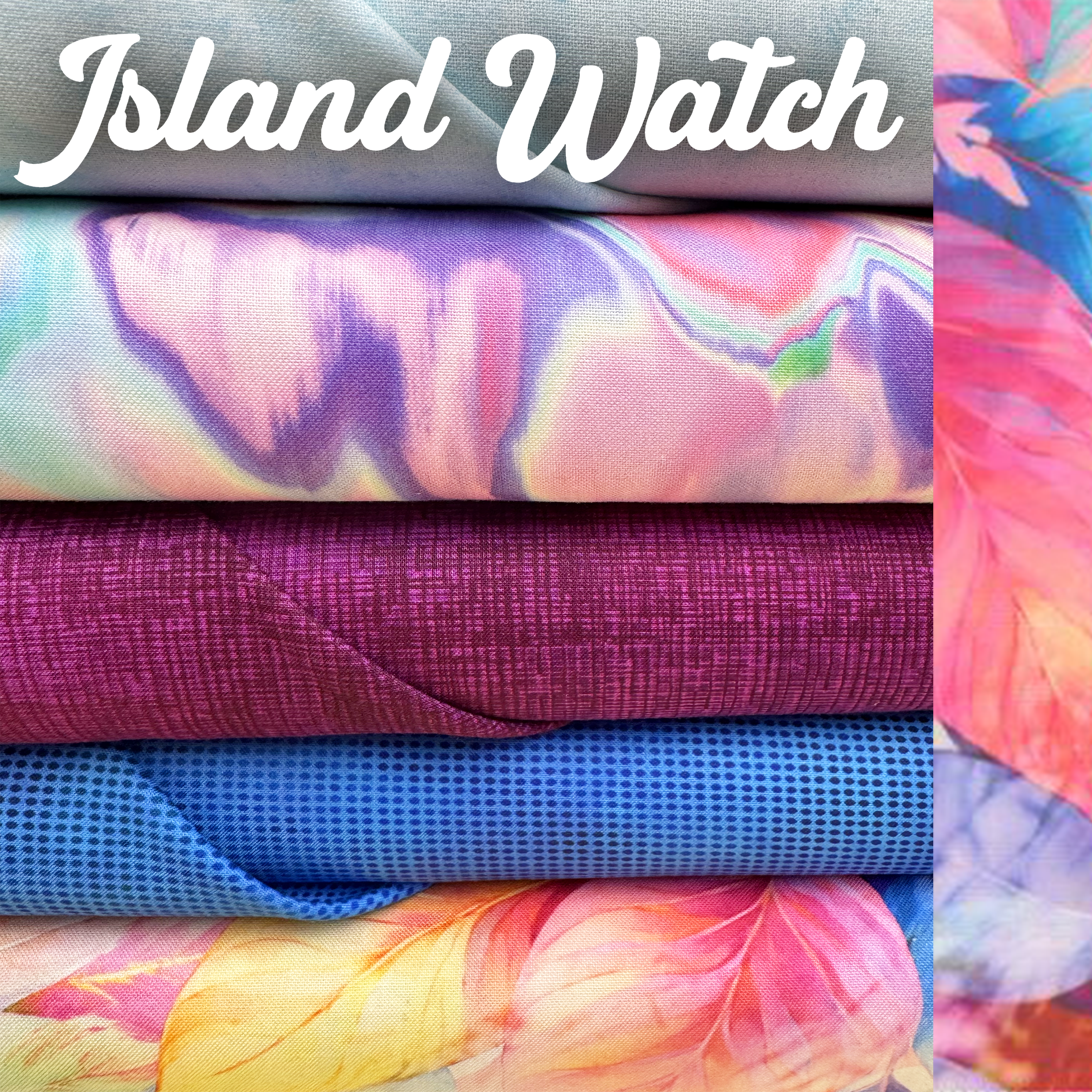 Island Watch Fabric Kit - Gradients Gallery Leaving Color