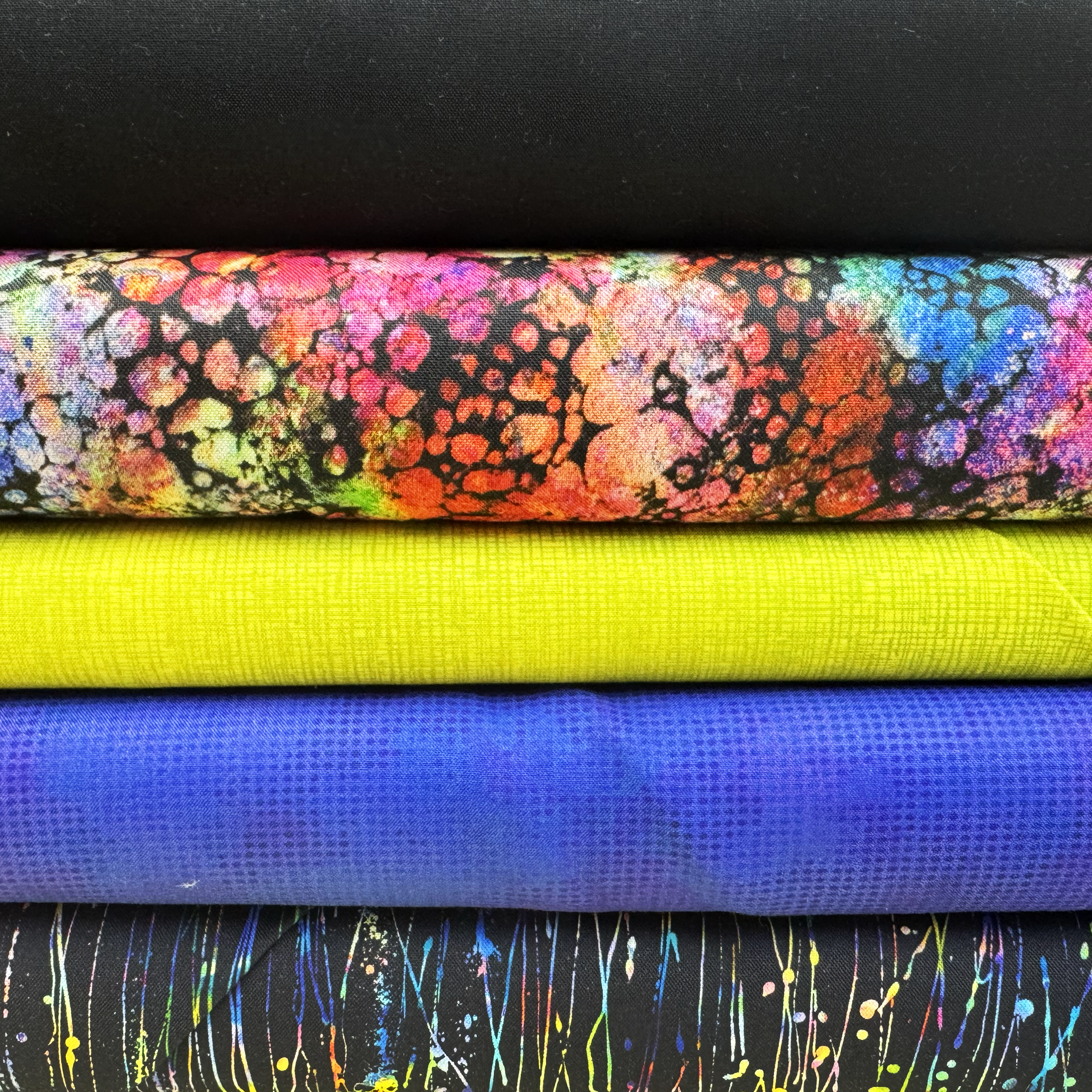Island Watch Fabric Kit - Gradients Gallery Brights