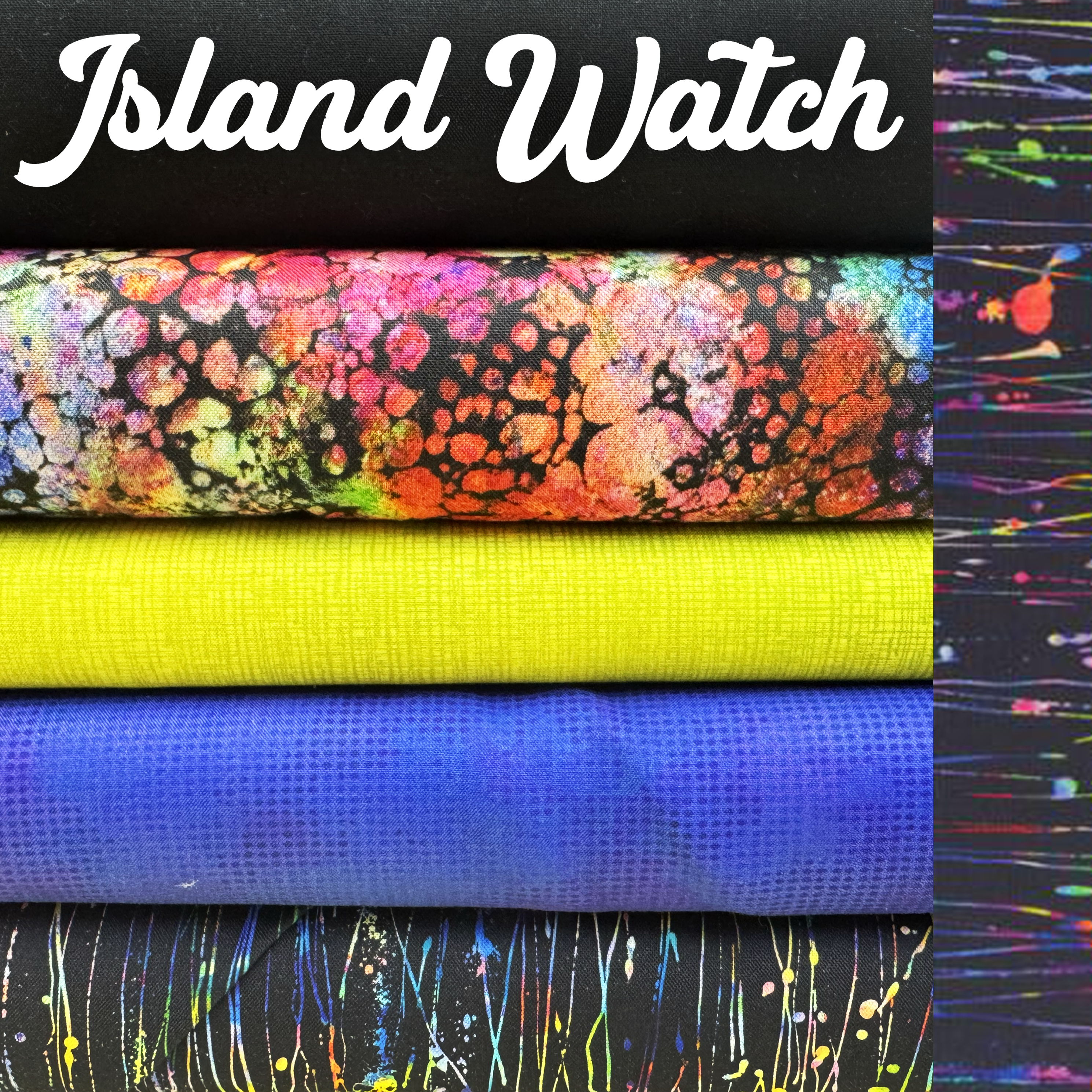 Island Watch Fabric Kit - Gradients Gallery Brights