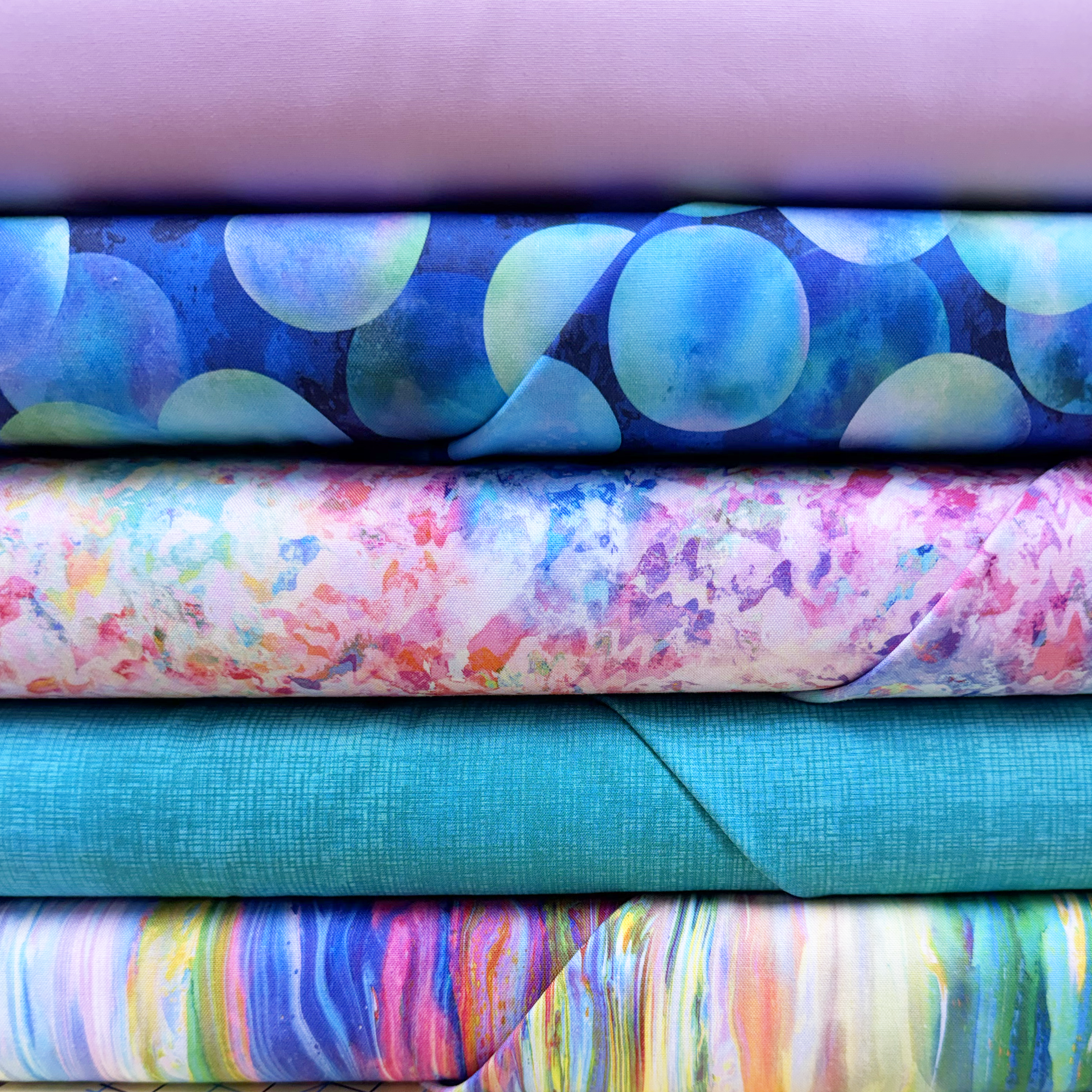 Island Watch Fabric Kit - Gradients Gallery Pastels
