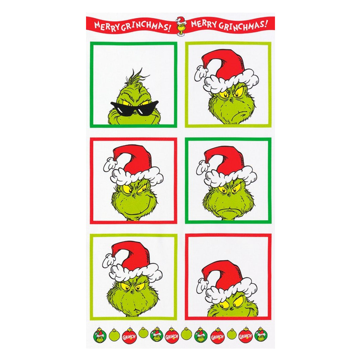 How the Grinch Stole Christmas Block Panel