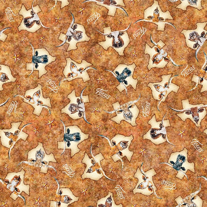 2026 All Texas Shop Hop / Texas Longhorns in Rust