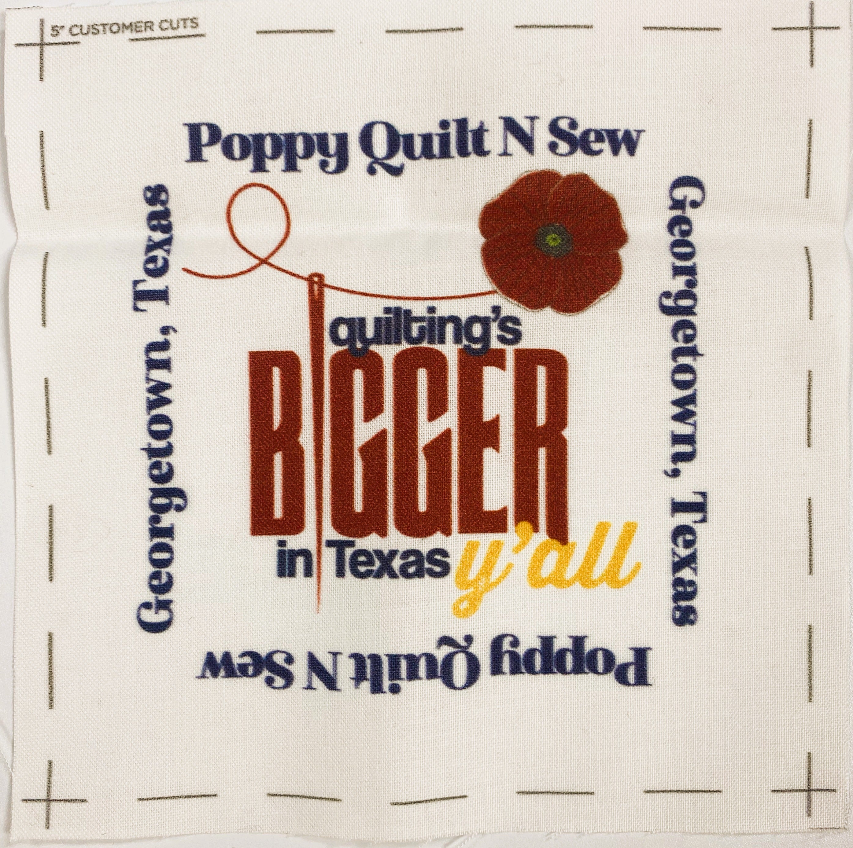 2025 All Texas Shop Hop Quilt Block