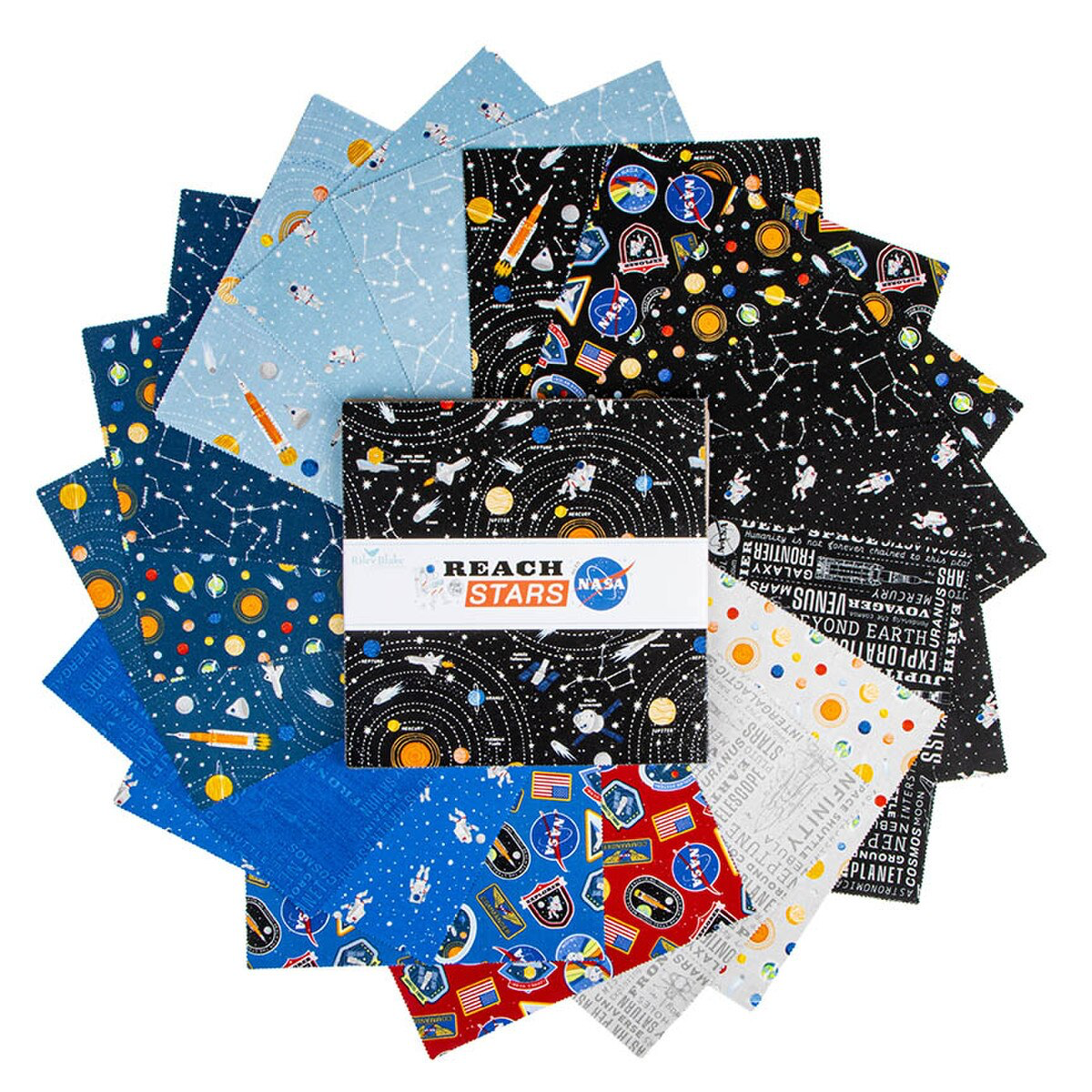 Reach for the Stars with NASA / 10" Squares