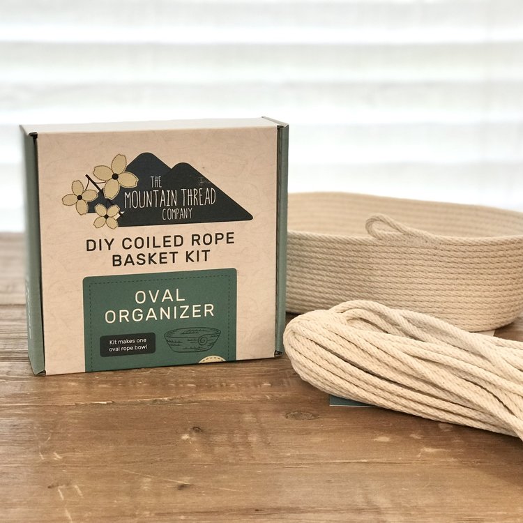 Coiled Rope Oval Organizer Kit