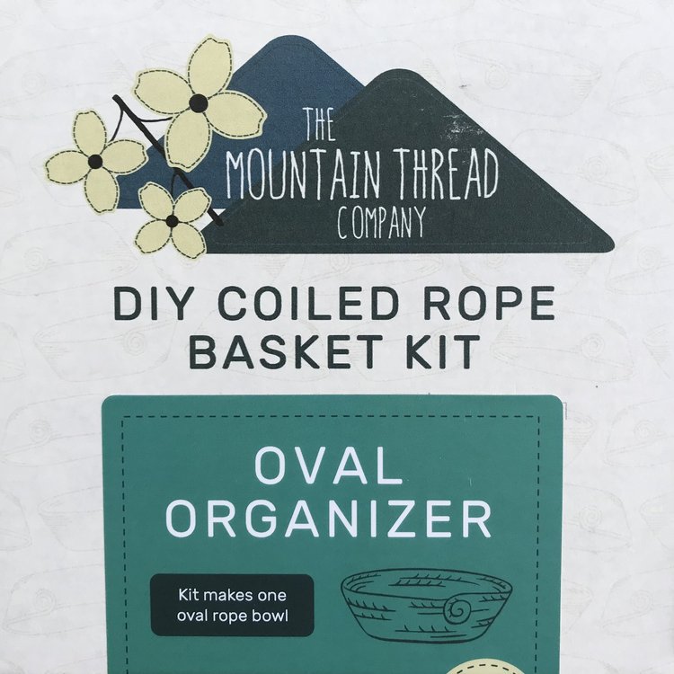 Coiled Rope Oval Organizer Kit