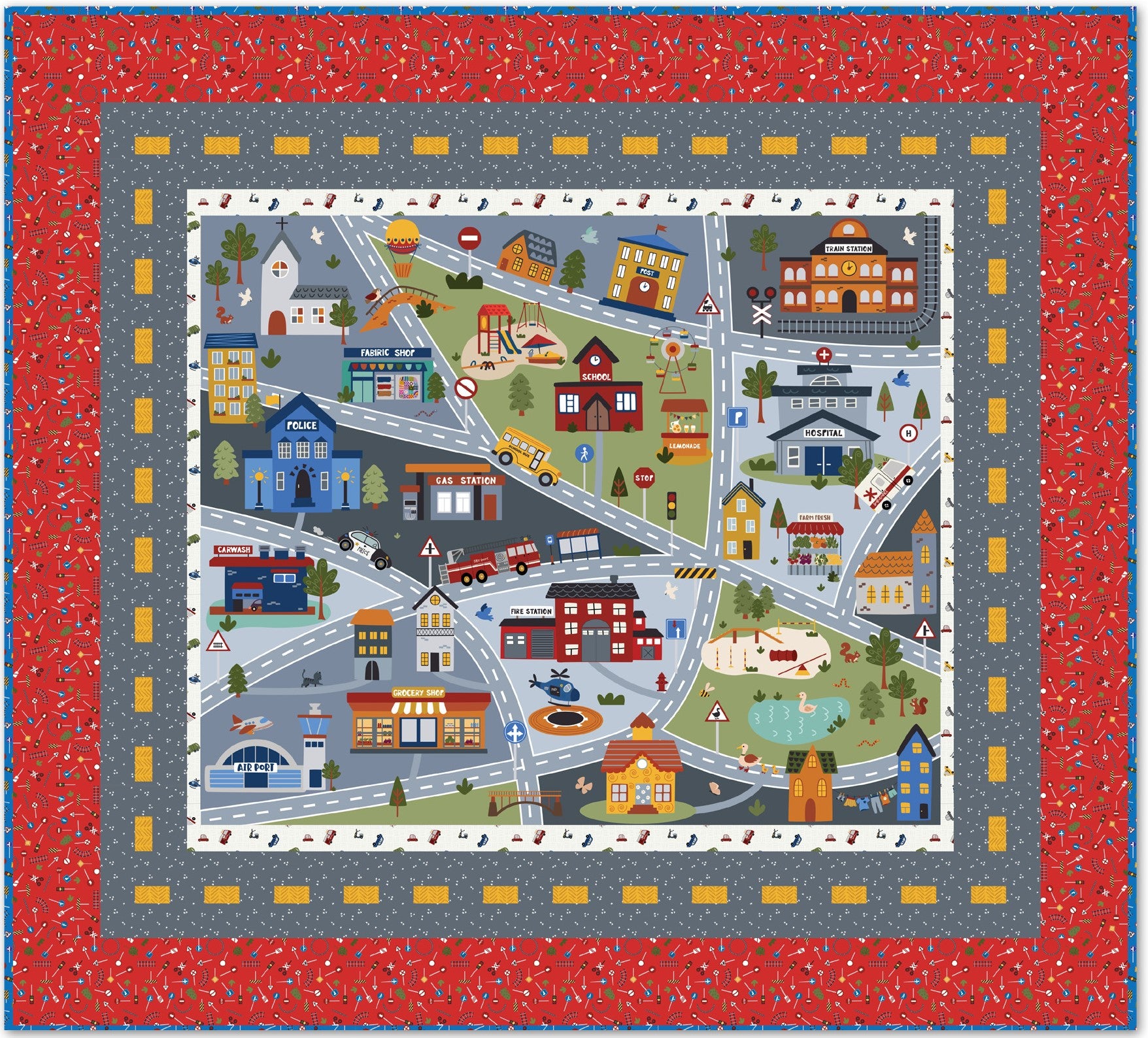 It Takes A Village Playmat Kit