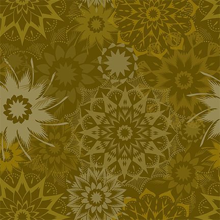 Colorstock / Silhouette Medium Stars in Moss